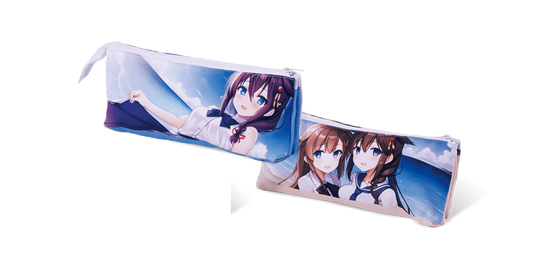 Double layer pencil case